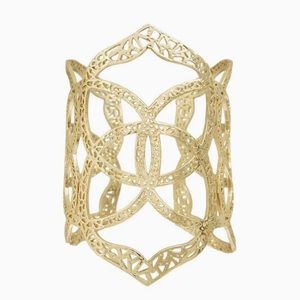 Kendra Scott Roni Cuff Bracelet In Gold